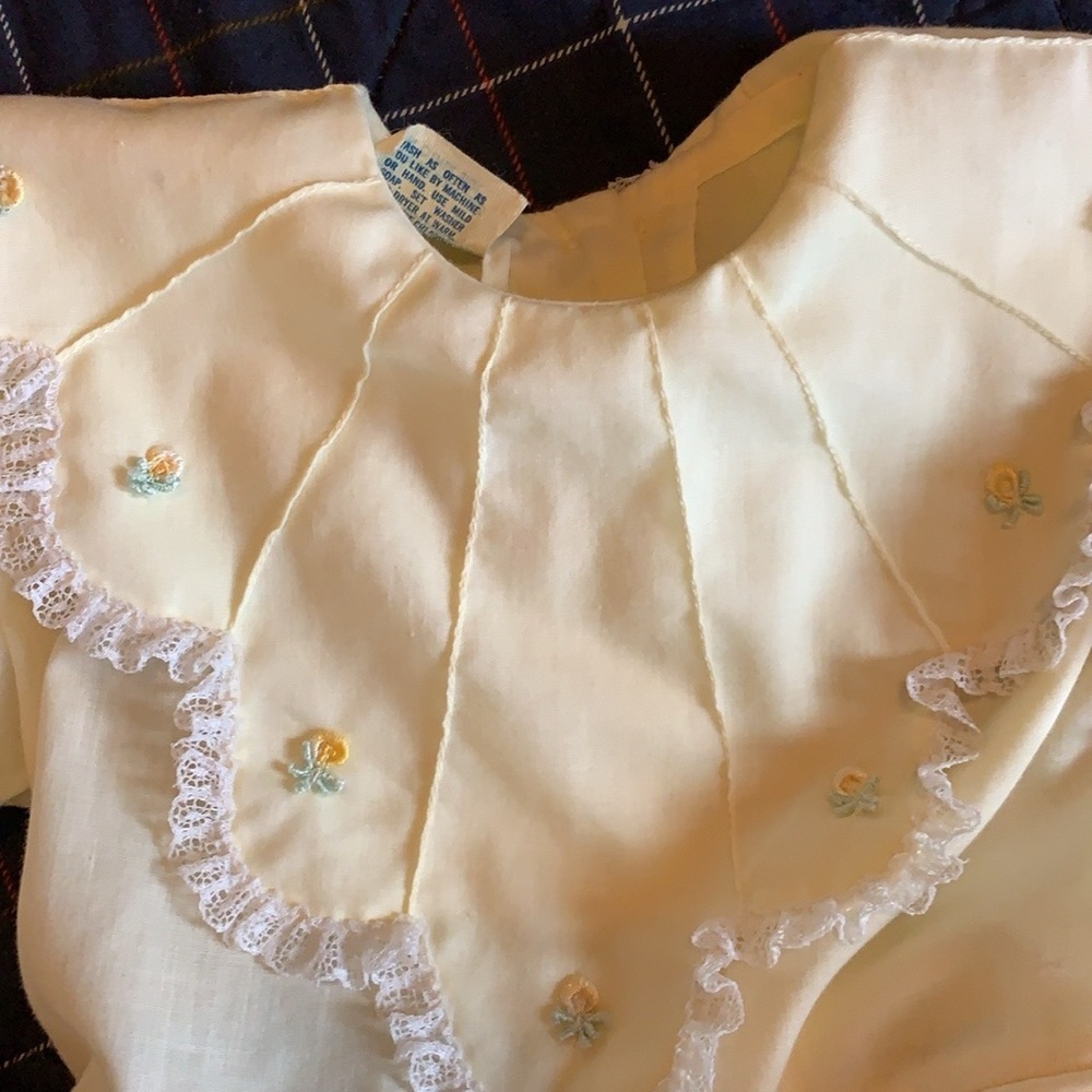 Vintage Mary Louise Original pale yellow circle dress / pageant dress Size 3 - Picture 7 of 10